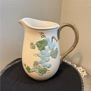 Metlox Poppytrail Elegant Ceramic Pitcher